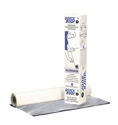 Cofair QR325 Quick Roof Pro Aluminum Waterproof Repair Tape - 3" x 25'