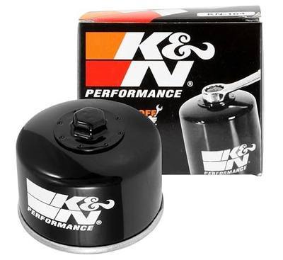 K&N Motorcycle Oil Filter: High Performance, KN-164 | Designed to be used with Synthetic or Conventional Oils, Wrench Off Nut: Fits Select 2004-2026 BMW Motorcycles