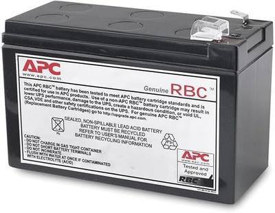 APC UPS Battery Replacement Cartridge APCRBC110, Compatible with APC Back‑UPS model BE550G | Genuine APC replacement battery for Back-UPS model BE550G. Restores runtime. Tool-free DIY install. 2-yr warranty.