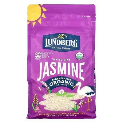 Lundberg Organic White Rice, Jasmine, 32 oz (907 g)