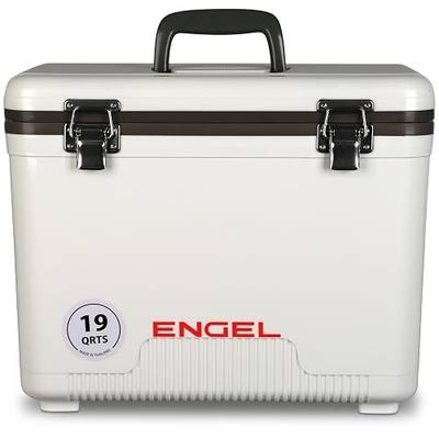 Engel 19qt Leak-Proof, Air Tight, Drybox Cooler and Small Hard Shell Lunchbox for Men and Women