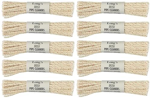 BJ Long Bristle Pipe Cleaners Pack of 10