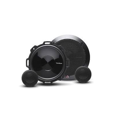 Rockford Fosgate P152-S Punch 5.25" 2-Way Component Speaker System (Pair) | Featuring Woofers with Grilles and 1” Soft Dome Tweeters with Integrated Crossovers