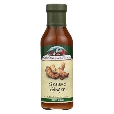 Maple Grove Farms Sesame Ginger Dressing, 12 Ounce - 6 per case.