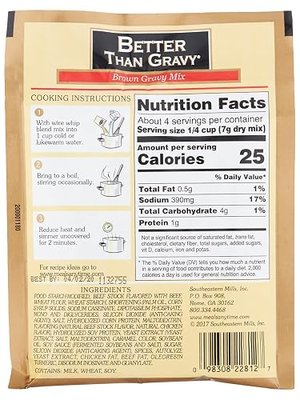 Better Than Gravy Gravy Mix Beef, 1 Ounce (Pack of 12)