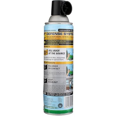 Raid Yard Guard Mosquito Fogger for Outdoor Yard Patio Deck and Garden Mosquito Control Aerosol Spray 16 Ounce (Pack of 12)
