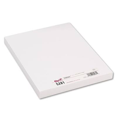 Pacon 5281 Medium Weight Tagboard, 12 x 9, White, 100/Pack