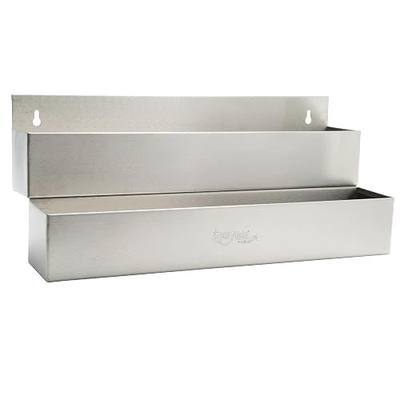 Winco Double Speed Rail, 22-Inch, Stainless Steel