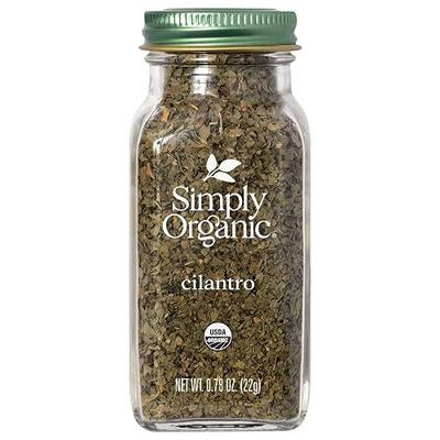 Simply Organic Cilantro Certified Organic, 0.78-Ounce Containers (Pack of 3)