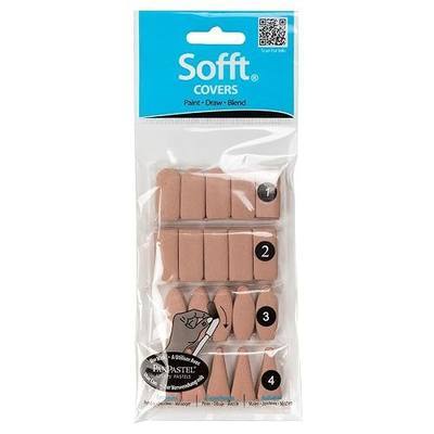 Sofft Artist Tools by GOLDEN, Covers - Mixed Pack (Refill Pack), Pack of 40, Professional Artist Pastels