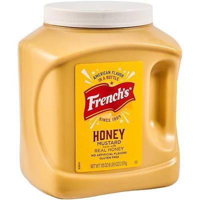 French's Honey Mustard, 105 oz - One 105 Ounce Container of Honey Mustard Dipping Sauce, Best for Use on Sandwiches, Burgers, Sides and More