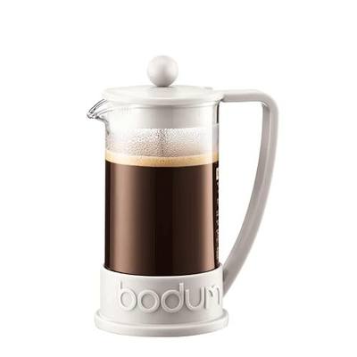 Bodum Brazil Three Cup French Press Coffee Maker - Off White