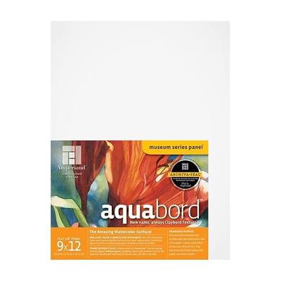 Ampersand Aquabord Panel for Watercolor and Gouache, 1/8 Inch Depth, 9X12 Inch (CBT09)