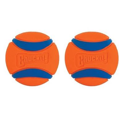 Chuckit! Ultra Ball Dog Toy, Balls for Dogs to Fetch, Durable Rubber, Small 2-inch, Pack of 2