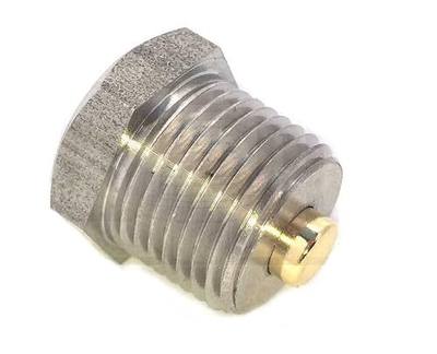 GoldPlug Magnetic Plug Fits all GMC/Chevy Pickup Transfer Cases 3/8"NPT USA | Made in USA, Silverado & Sierra Transfer Case Fill & Drain Plugs, No Washer Used, 3/4" Hex head, Magnet Rated to 300F