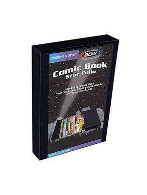 BCW Comic Book Stor-Folio – 1 Pack | Comic Book Travel Case for Current & Silver Age | Magnetic Comic Folio Carrier