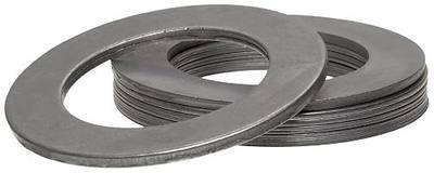 Steel Arbor Shim Assortment Kit, Matte, Full Hard, AISI 1008-1010 For Chemistry, 1'' ID, 1-1/2'' OD (Pack of 19)