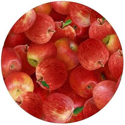 Andreas Silicone Apples 8" Non-Slip Trivet/Pot Holder/Hot Pad – 100% Cotton Fabric Encapsulated in Silicone, Heat Resistant to 600°F – Flexible, Dishwasher Safe – USA Made, TR-1
