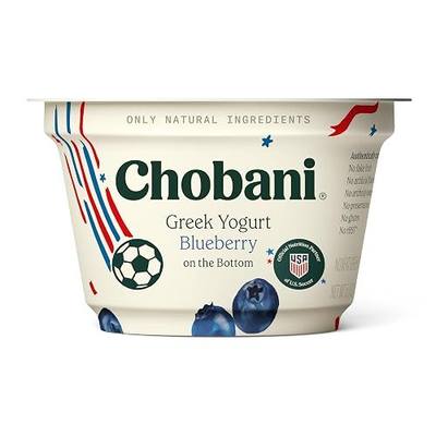 Chobani® Non-Fat Greek Yogurt Blueberry on the Bottom 5.3oz