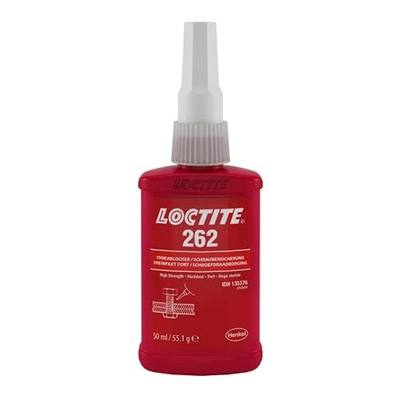 Loctite 26231 Red 262 High-Strength Threadlocker, 1.69 fl. oz. Bottle | 50 ml