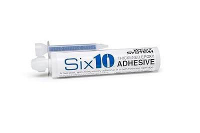 West Systems 610 Resin/Hardener Epoxy Adhesive, 190mL Cartridge, Straw