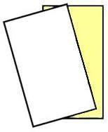 250 Sets, Legal Size (8.5" x 14") NCR 01898, 2 part Carbonless Paper, White-Canary, Appleton