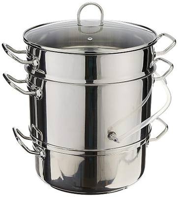 Norpro 619 Stainless Steel Steamer/Juicer
