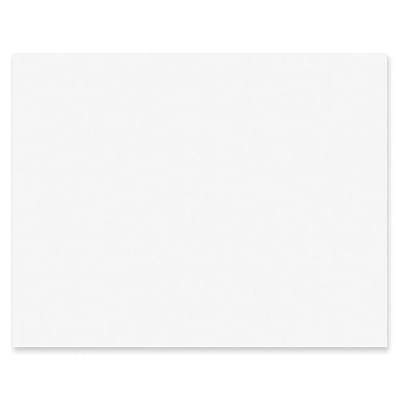 Pacon® Peacock® Railroad Board, 22" x 28", 4-Ply, White, Carton of 100 Sheets