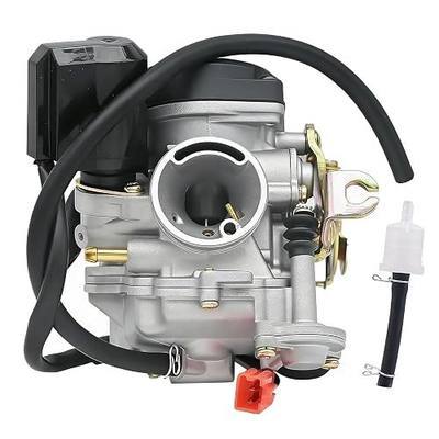 NIMTEK 49cc Scooter Carburetor for GY6 50cc 4 Stroke PD18J Engines | Moped ATV Go Karts Scooter 139QMA 139QMB Engines Jet Upgrades