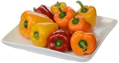 Organic Sweet Mini Peppers, 1 lb