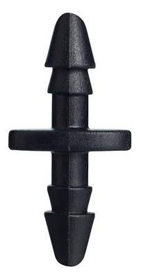Orbit 67402 1/4" Barb Drip Irrigation, Drip Coupling, 25-Pack, Black