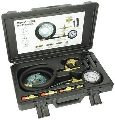 OTC 4480 Stinger Basic Fuel Injection Service Kit - Performs Running, Residual, Rail and Flow Rate Pressure Tests; Includes Adapters, Hoses, and Fittings to Test Fuel Injection Systems