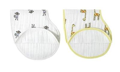 aden + anais burpy bib 2 pack; jungle jam