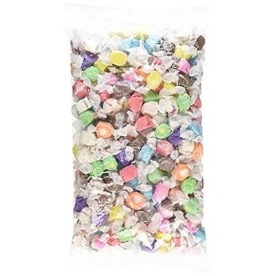 Sweet Candy Company Salt Water Taffy Individually Wrapped - 3 Lb Bag | Salt Water Taffy Candy Bulk, Old Fashioned Assorted Flavors, Soft and Chewy Candy Mix, Gluten Free Variety Pack