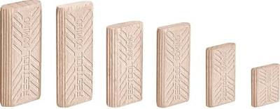 Festool 494942 Domino Tenon, Beech Wood, 10 X 24 X 50mm, 85-pack