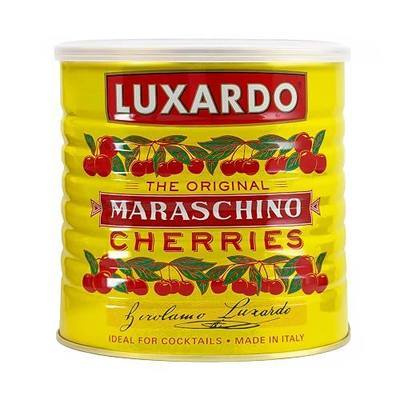 Luxardo The Original Maraschino Cherries | Gourmet Cherries | Ideal for Cocktails & Desserts | Product of Italy, 6.6 Lbs (3kg)