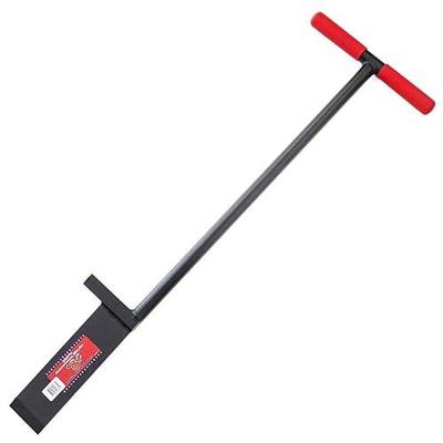 Bully Tools 11-Gauge Dibble Bar Tree Planting Tool, Rubber Grip T-Handle | Heavy Duty All-Steel Digging Bar for Seedlings, Saplings and Young Trees, Gardening Tool, 100% Made in USA
