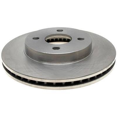 ACDelco Silver 18A1585A (19241828) Non-Coated Front Disc Brake Rotor