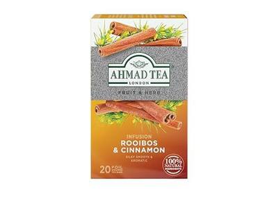 Ahmad Tea, Rooibos & Cinnamon, 20 Count (Pack of 6)