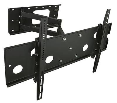 Mount-It! Full Motion TV Mount, Articulating, for LCD/LED Wall Mount Bracket with Swing Out Arm for 32" - 60" Flat Screens, Up to VESA 750x450,175 lb Capacity, Black (MI-319B)