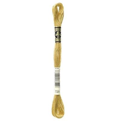 Dmc 6-Strand Embroidery Cotton 8.7yd-Medium Old Gold