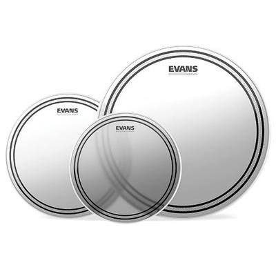 Evans Drum Heads - EC2S Tompack, Coated, Rock (10 inch, 12 inch, 16 inch)