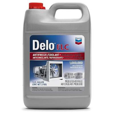 Delo 227811486 Delo Extended Life Prediluted 50/50 Antifreeze/Coolant, 1 Gallon, 6 Pack