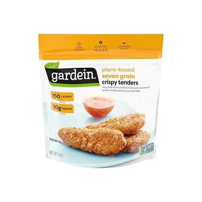 Gardein Plant-Based Seven Grain Crispy Tenders, Vegan, Frozen Meat Alternative, 9 oz.