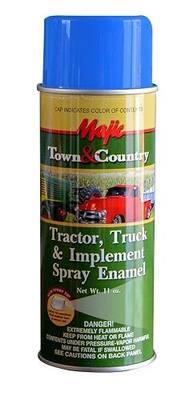 Majic Paints 8-20979-8 Tractor & Implement Spray Enamel Paint, Aerosol, New Ford/N.H. Blue
