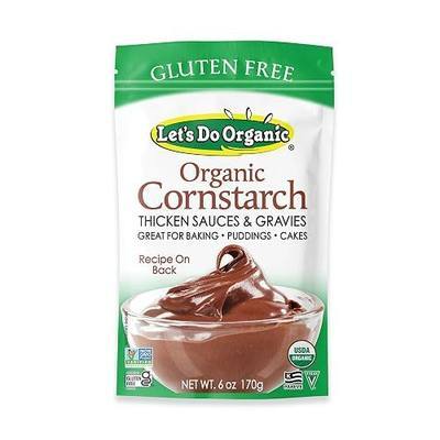 Let's Do Organic Cornstarch, Corn Starch for Cooking - 6 Ounce (Pack of 6) | Corn Starch Organic