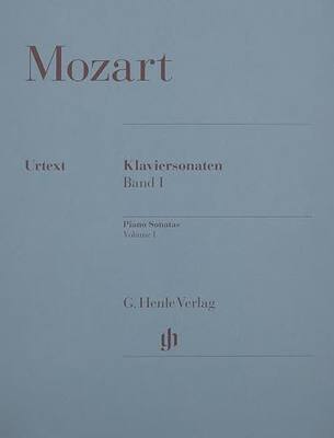 Mozart Piano Sonatas Volume I Urtext Edition | Classical Piano Sheet Music for Solo Piano | Piano Book with Scholarly Critical Commentary Multilingual Piano Songbook for Intermediate and Advanced