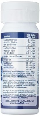 AquaChek TruTest Refill Test Strips - Digital Test Strip Reader Refill Strips - for Pool and Spa Water Testing - for Free Bromine, Free Chlorine, pH, and Total Alkalinity - 50 Strips