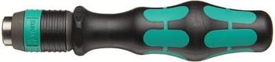 Wera - 5051272001 Kraftform 813 R Hexagon Bitholding Screwdriver, Rapidator Quick-Release Chuck, 1/4" Head, 90mm Blade Length | bike-hand-tools