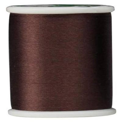 Clover 117 Silk Thread, Dark Brown